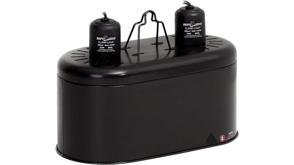 dual reptile uvb fixture