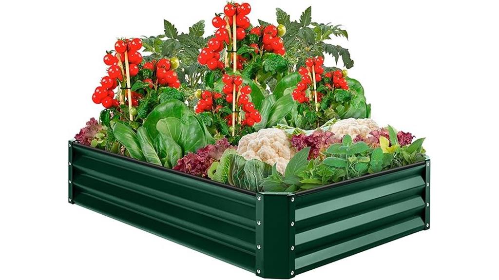 durable outdoor metal bed