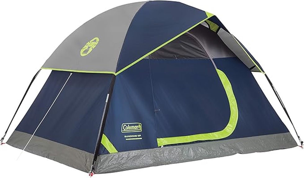 durable rain resistant camping tent