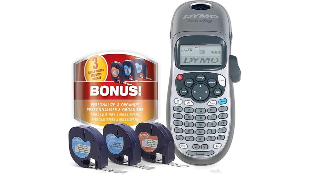 dymo tape label maker