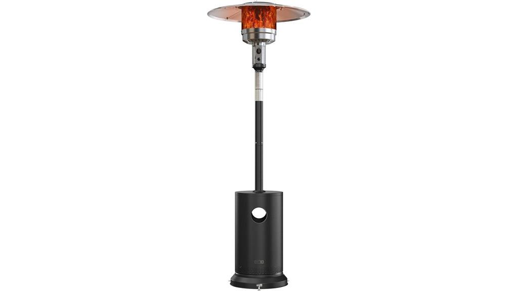 east oak 50 000 btu patio heater