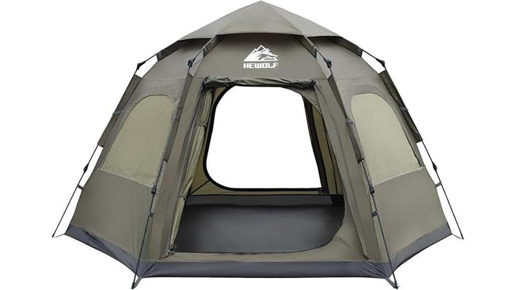 easy setup camping tent