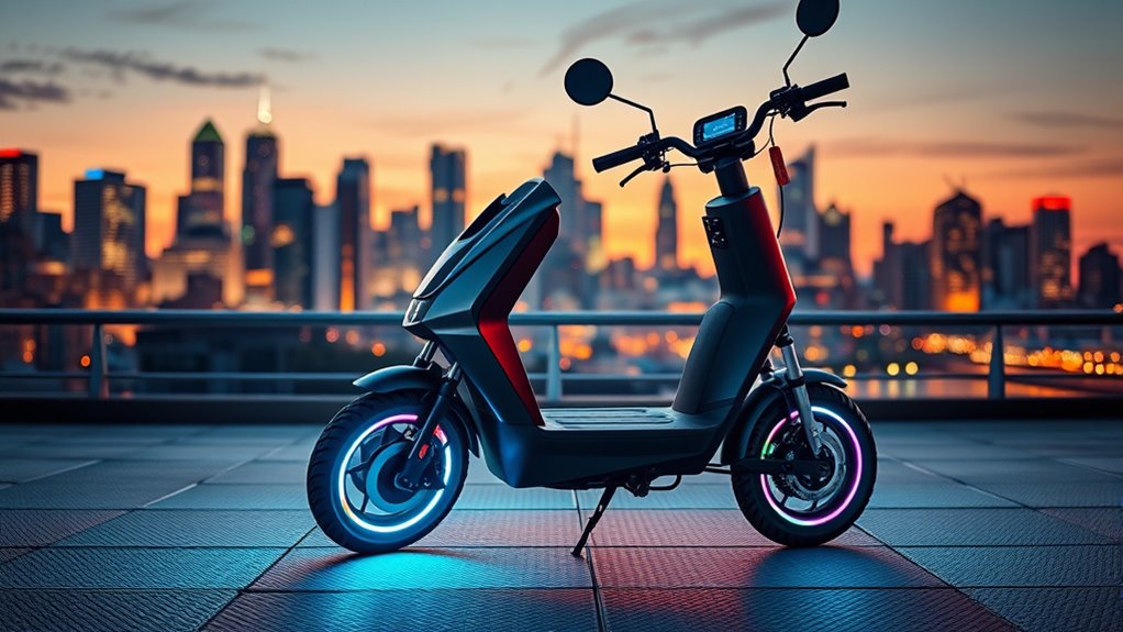 electric scooter features overview
