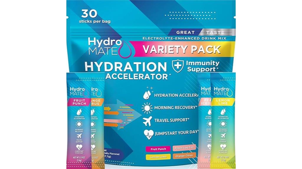 electrolyte powder drink pack