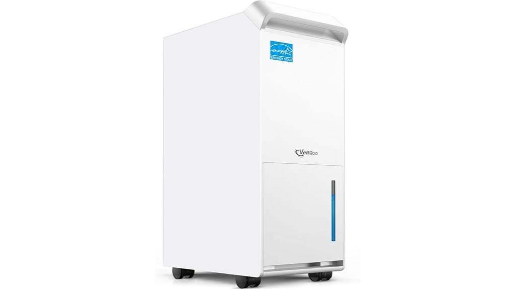 energy efficient 52 pint dehumidifier