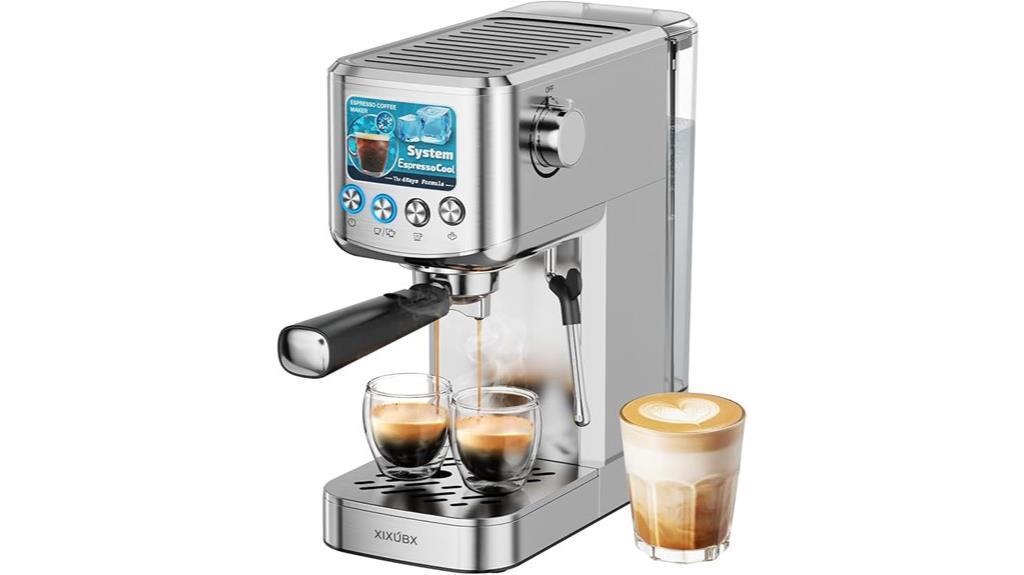 espresso machine with frother