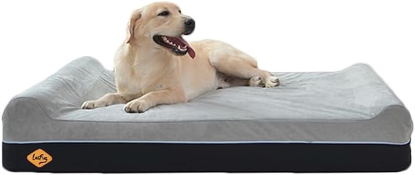 extra large orthopedic dog bed