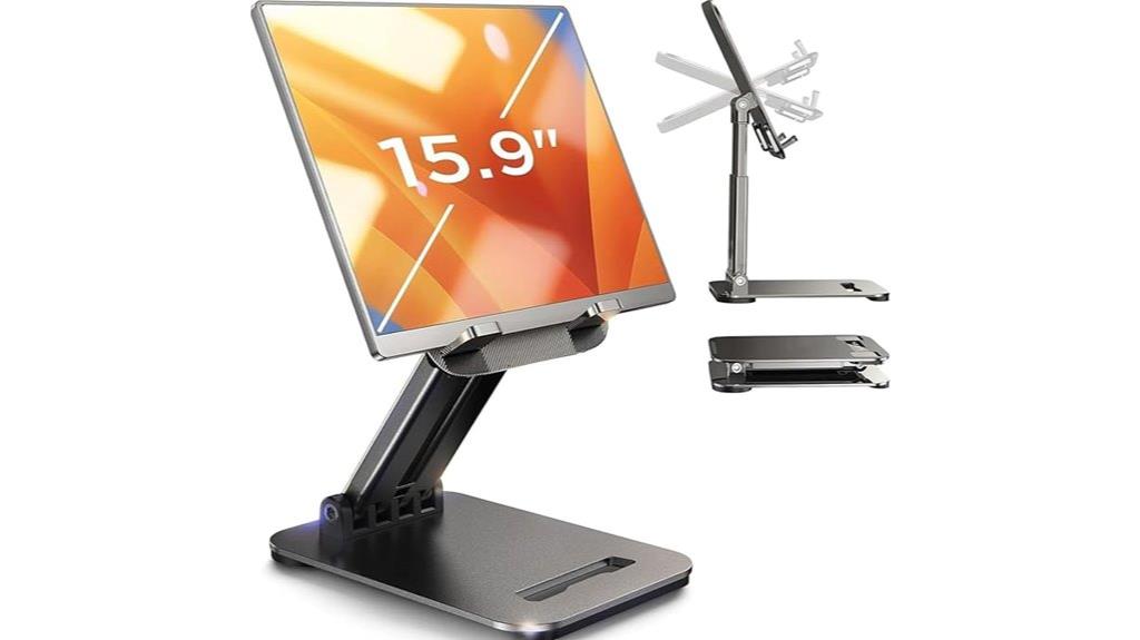 foldable ipad desk stand