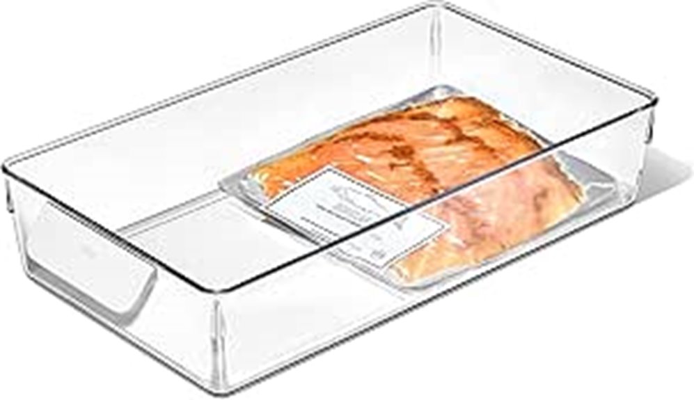 fridge storage bin design