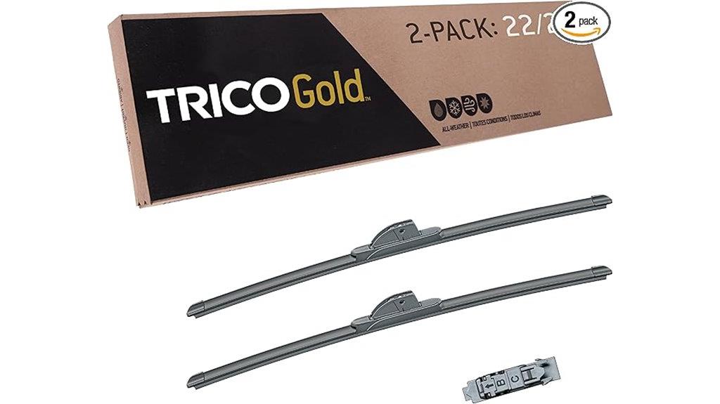 gold 22 inch wiper blades