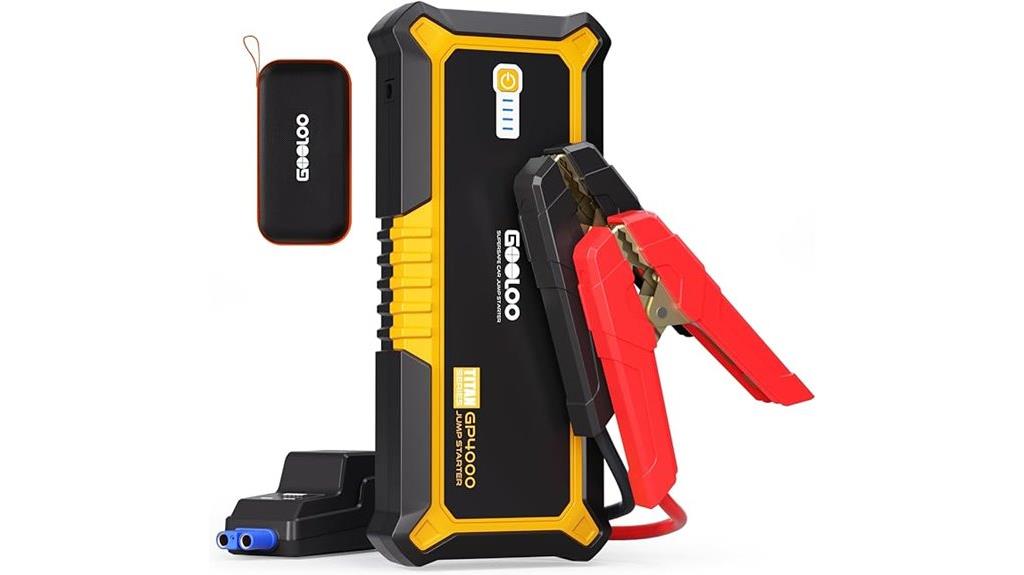 gooloo gp4000 jump starter