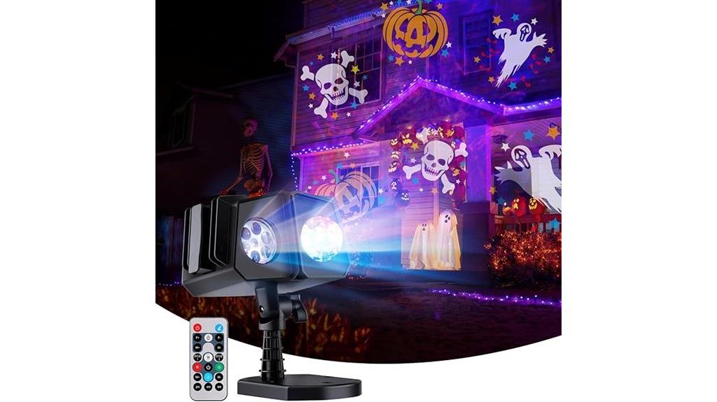 halloween christmas light projector