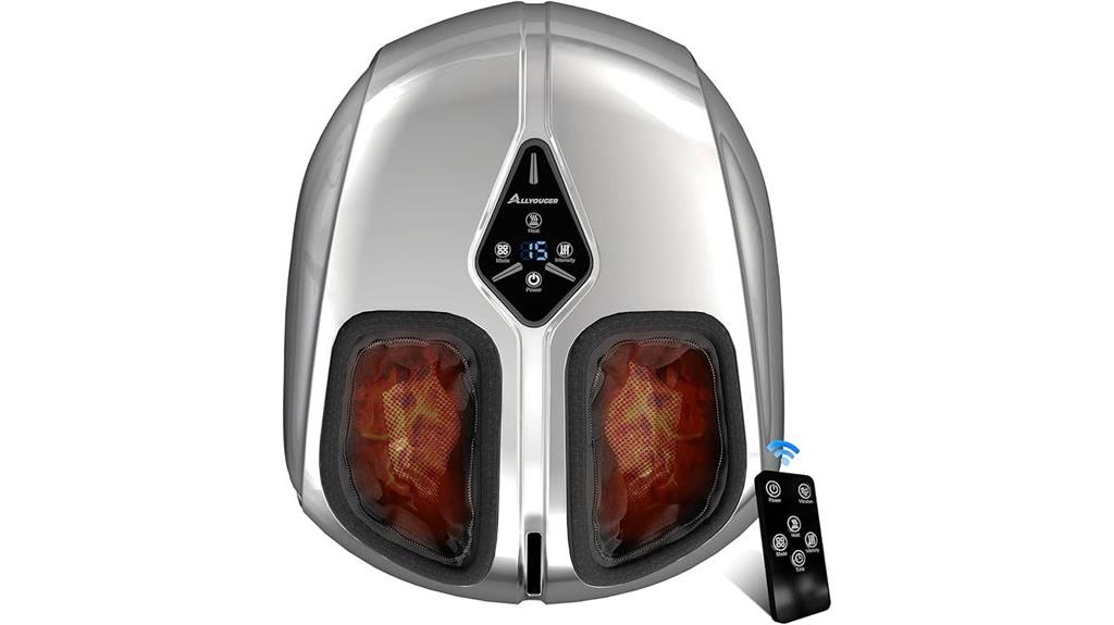 heated shiatsu foot massager