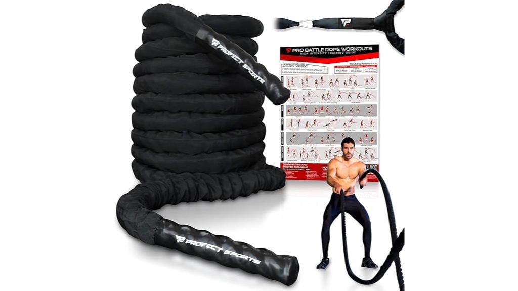 heavy duty 50 ft battle ropes