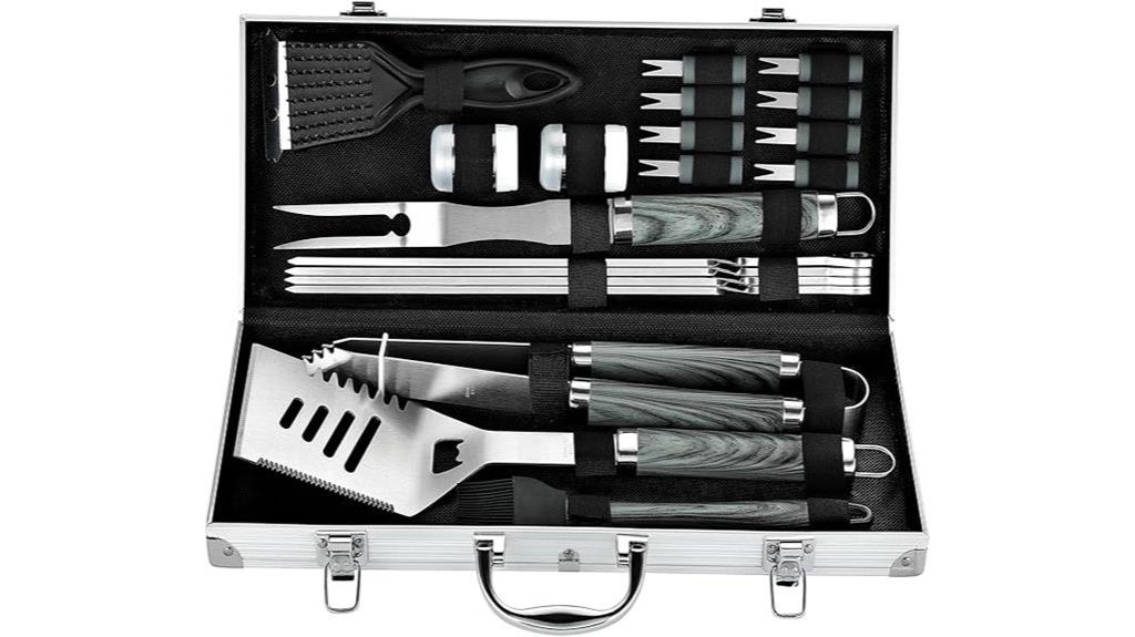 heavy duty bbq grill set