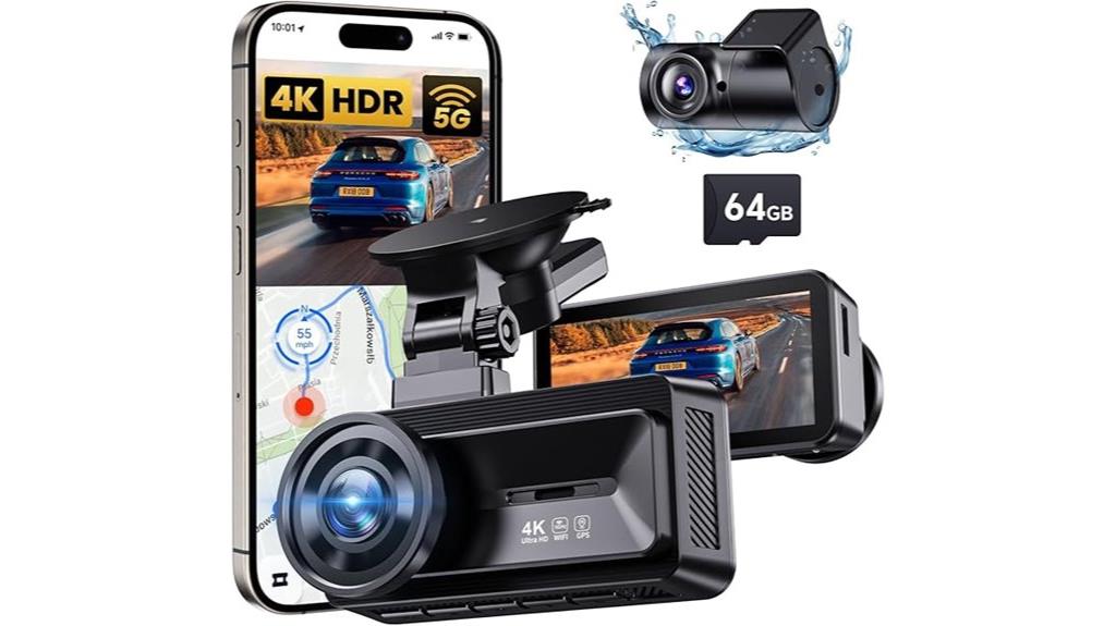 high resolution dash cam features