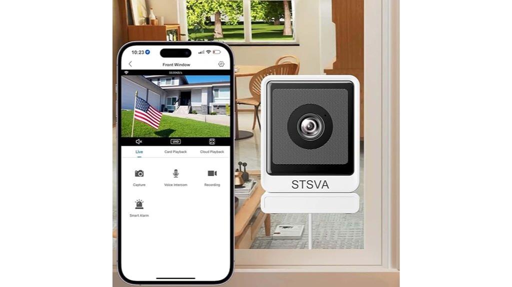 high resolution indoor security camera