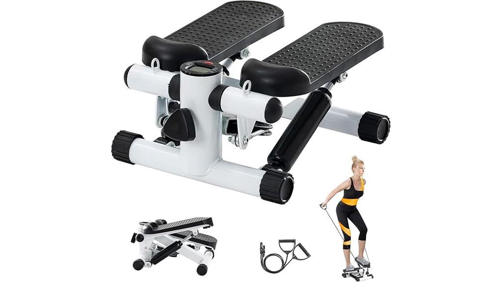 hydraulic stepper resistance bands