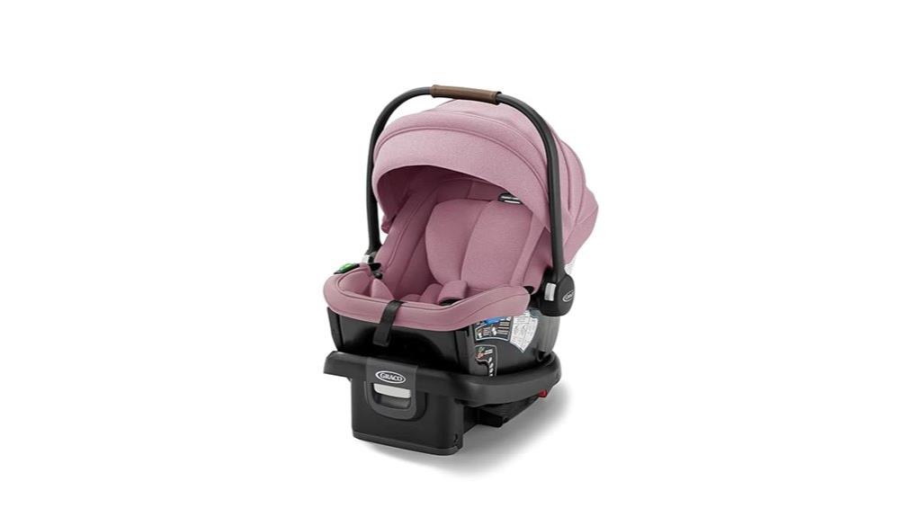 infant car seat orchid