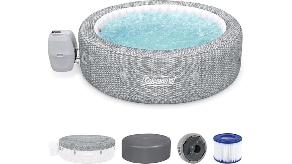 inflatable hot tub 5 7 persons
