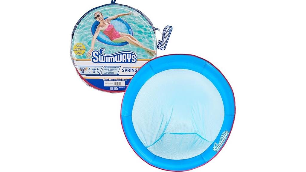 inflatable papasan pool lounger