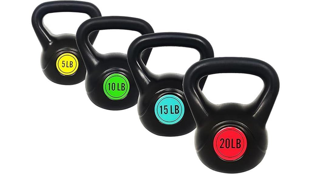 kettlebell home fitness set