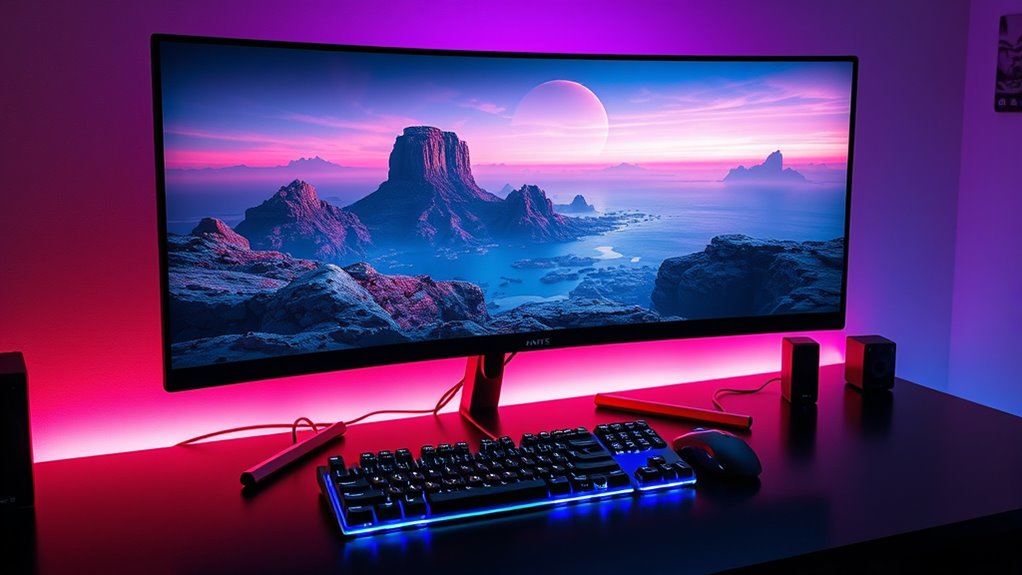 key gaming monitor features