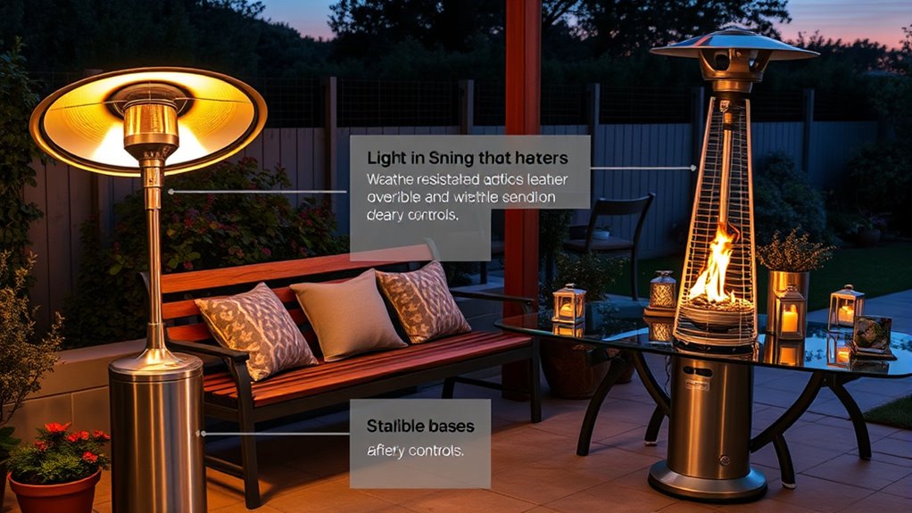 key outdoor heater considerations