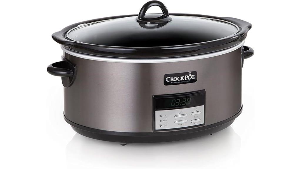 large capacity programmable cooker