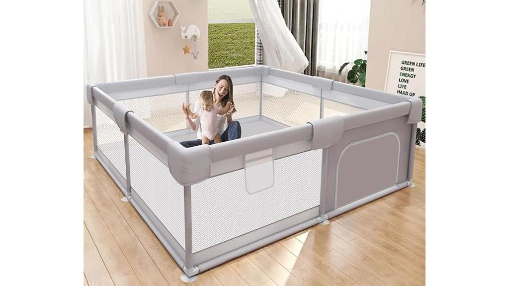 large indoor outdoor playpen