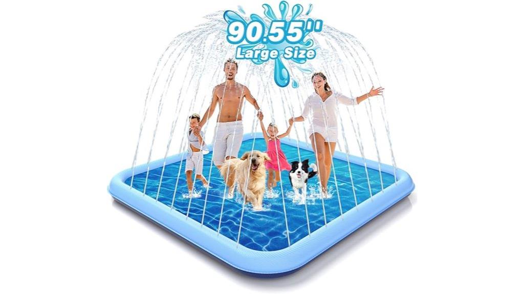 large kids and pets splash mat