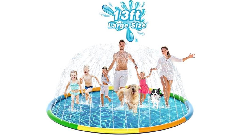 large outdoor water play