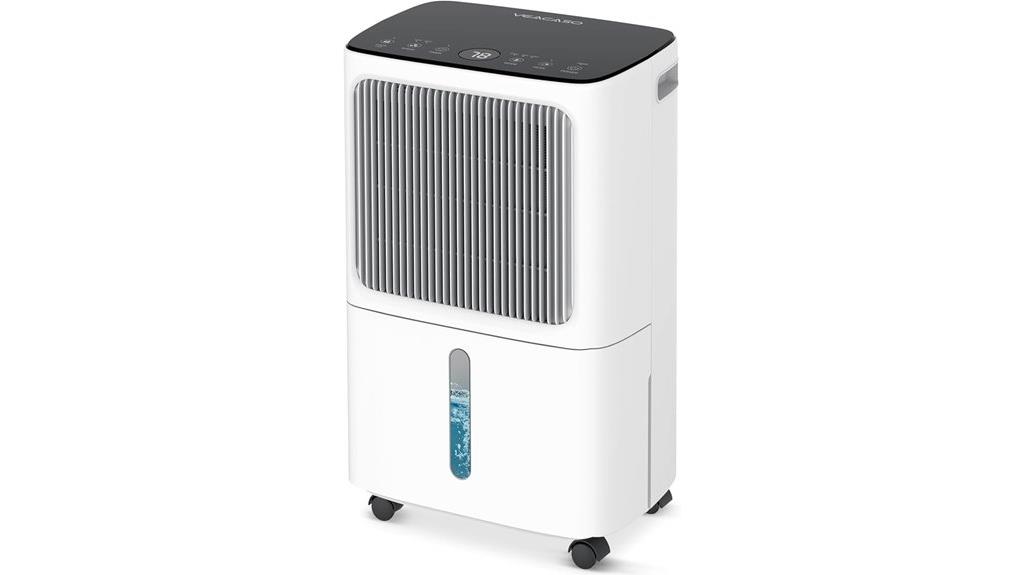 large room dehumidifier with drain