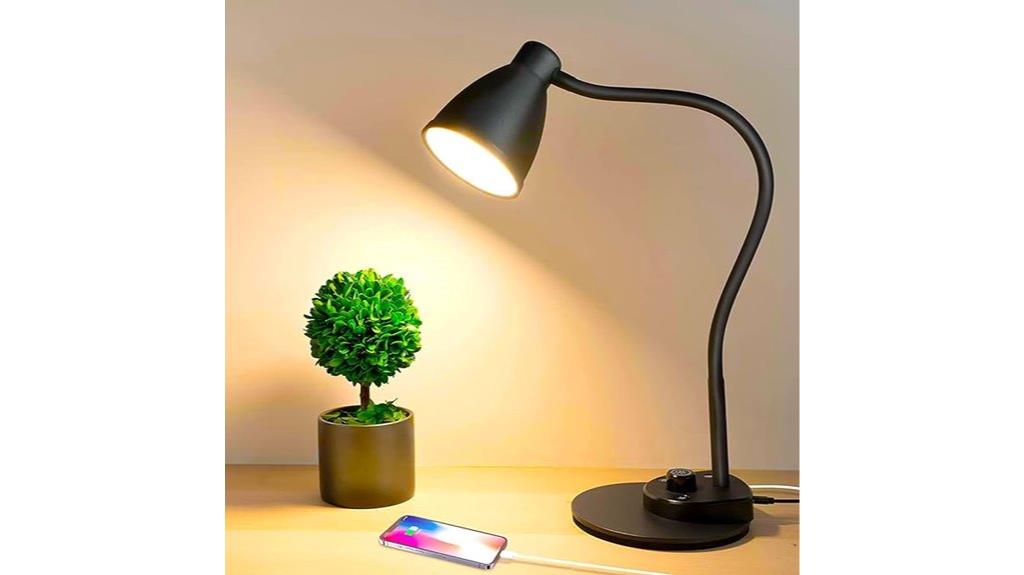 led desk lamp with usb