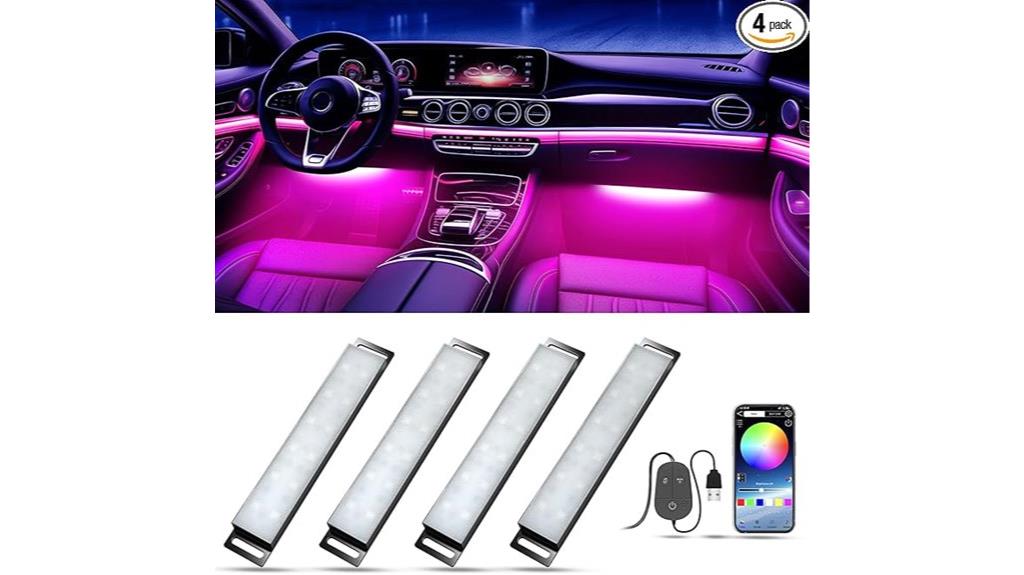 led interior lights with app