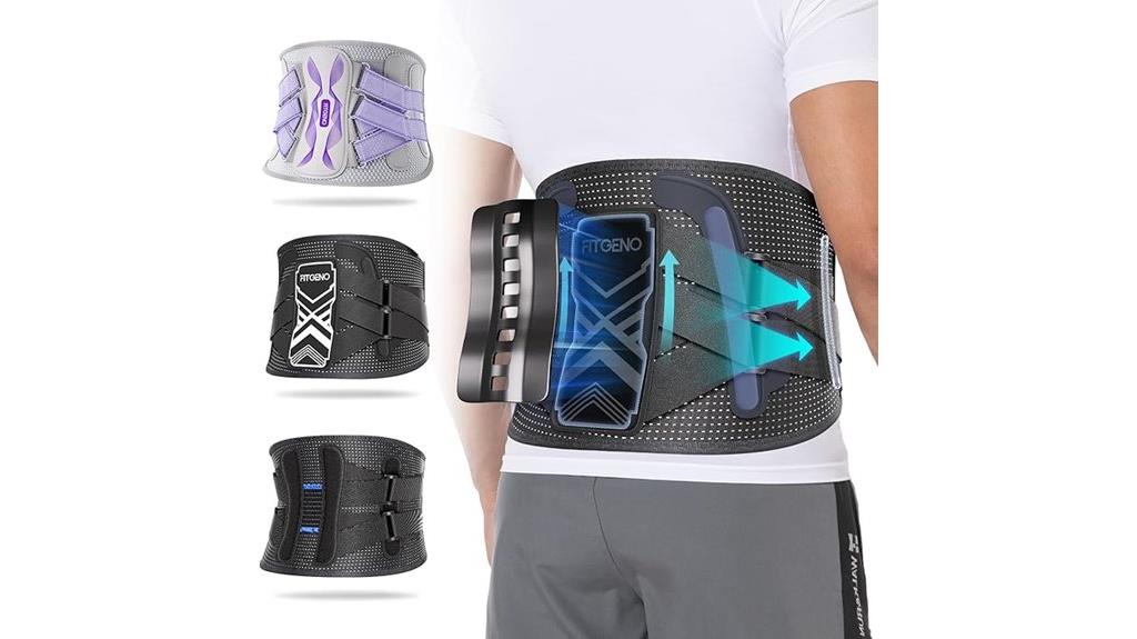 lower back support brace