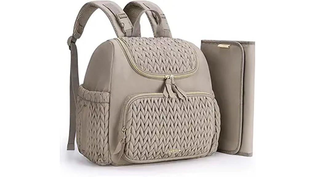 mommore diaper backpack features