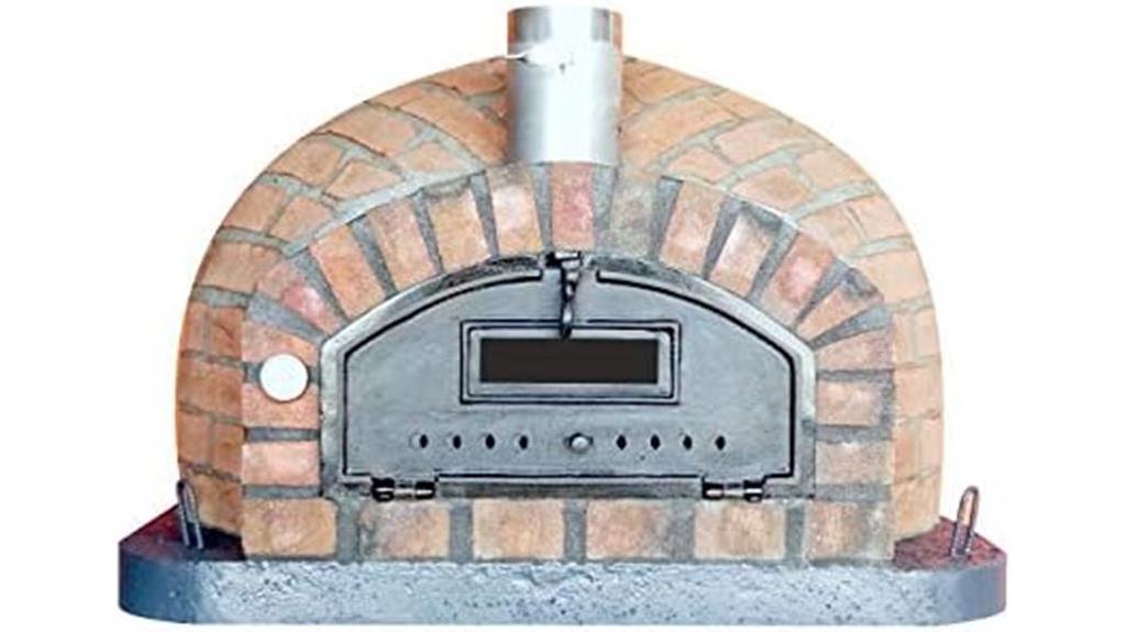 outdoor brick pizza oven