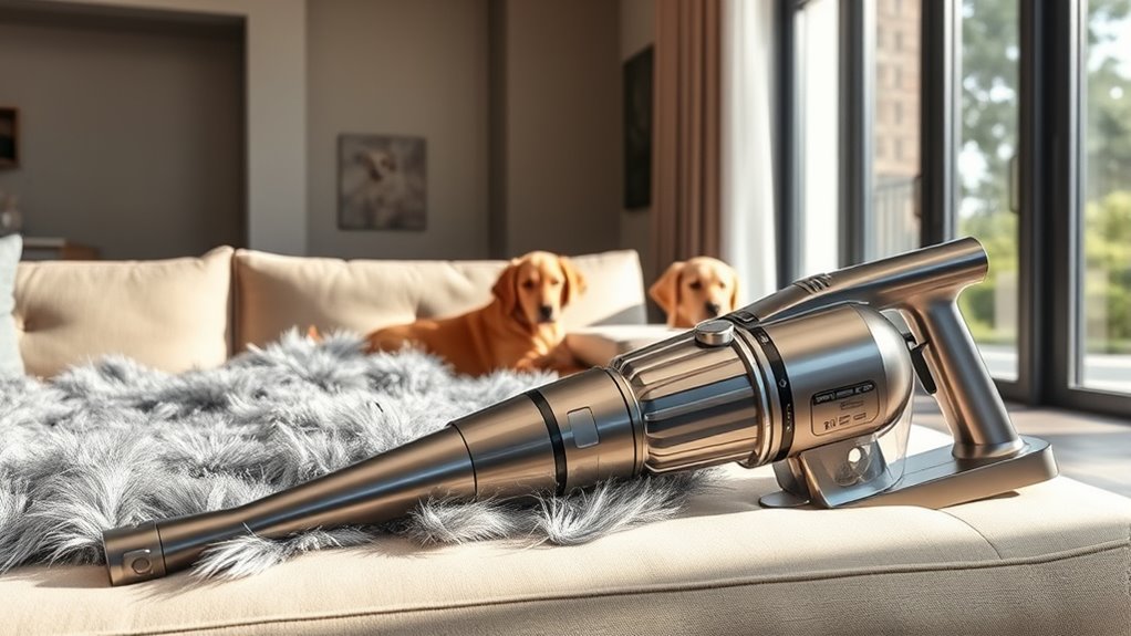 pet hair vacuum features