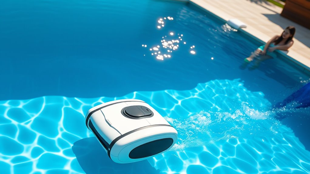 pool cleaning features and considerations