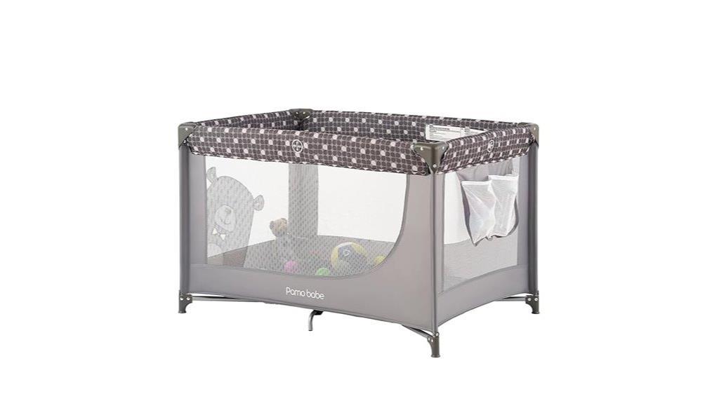 portable baby playpen with mattress