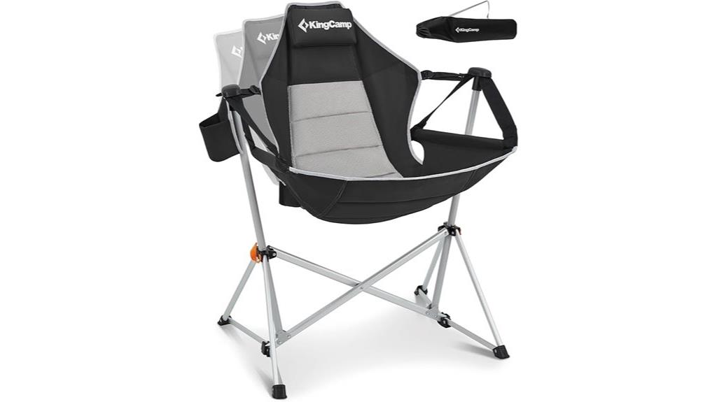 portable chair with cup holder
