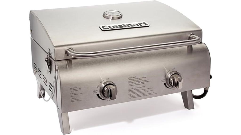 portable chefs style grill