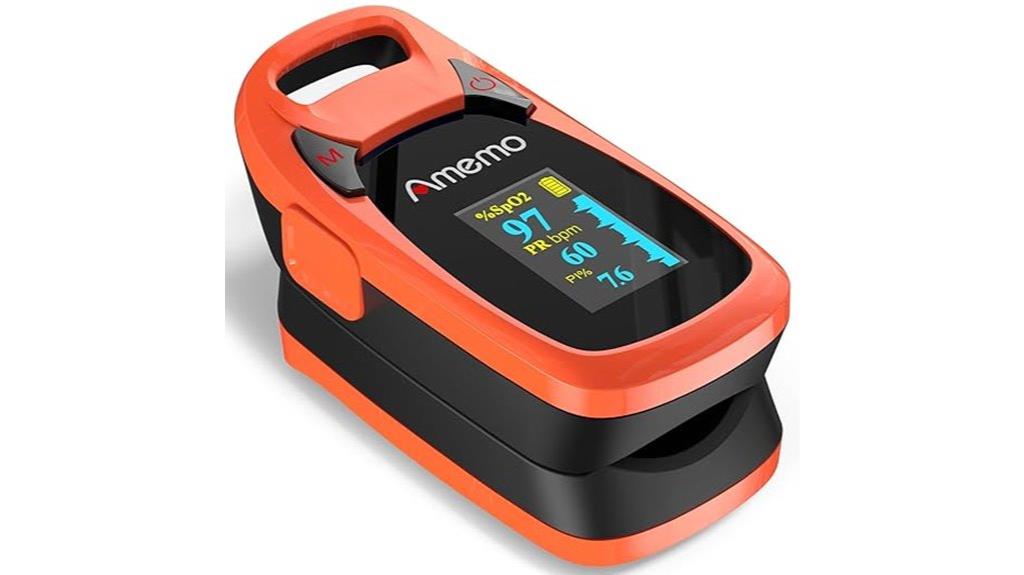 portable oled pulse oximeter