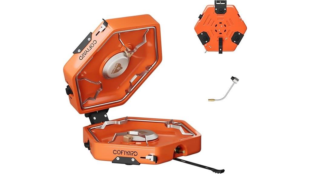 portable propane camping stove
