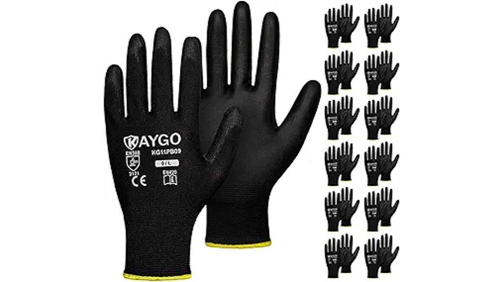pu coated work gloves
