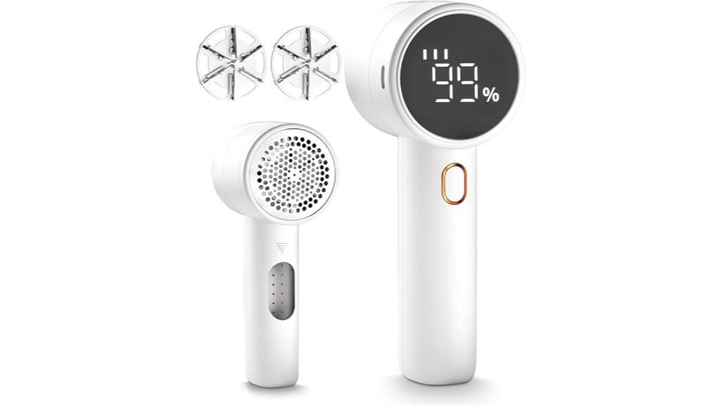 rechargeable lint remover with led