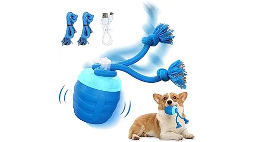 rechargeable moving dog ball