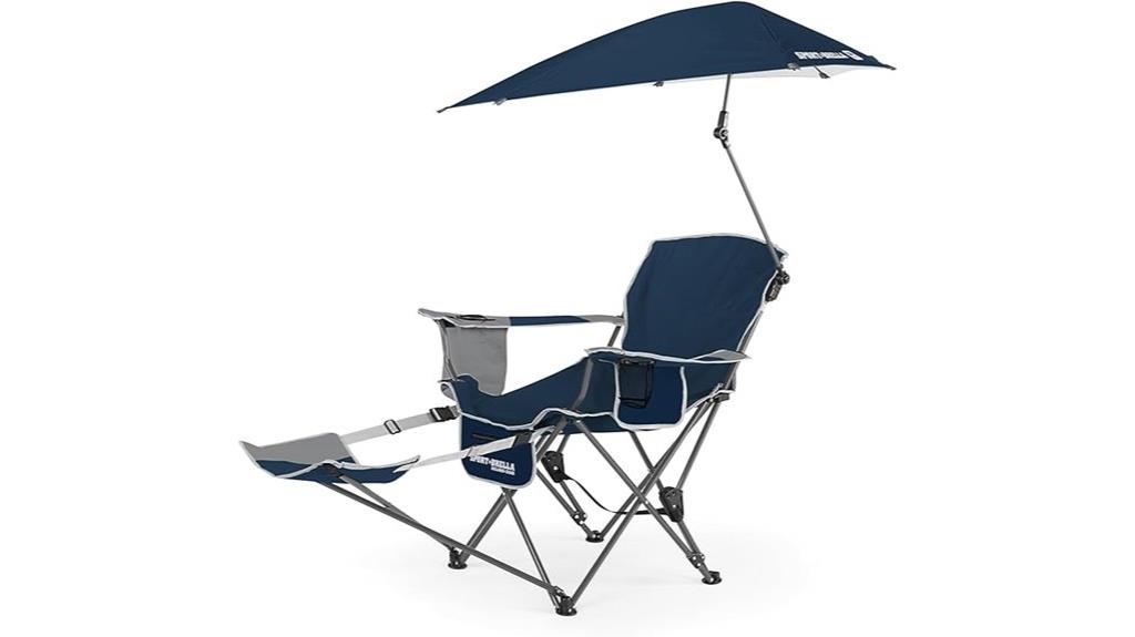 reclining beach chair