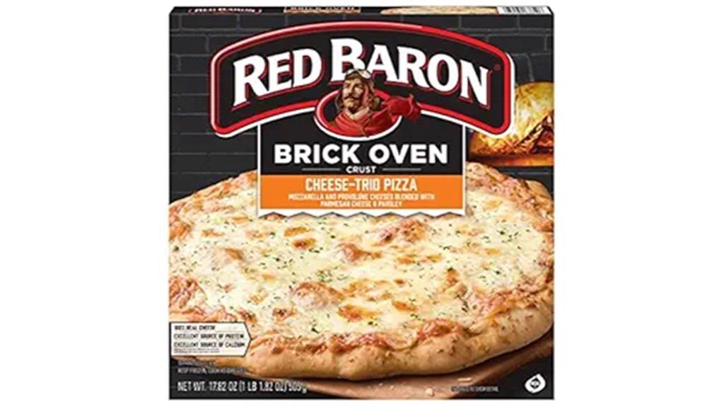 red baron pizza cheese